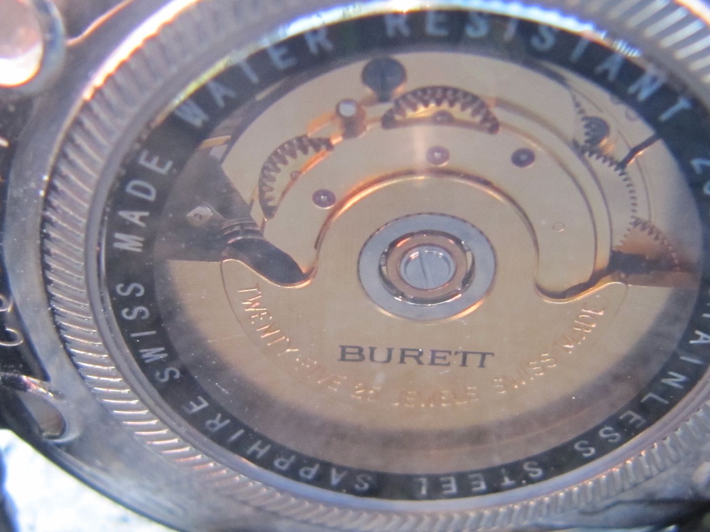 SOLD! Burett Neo Icon Automatic ETA 2824 Swiss Made 250.00